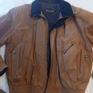 Men's leather jacket